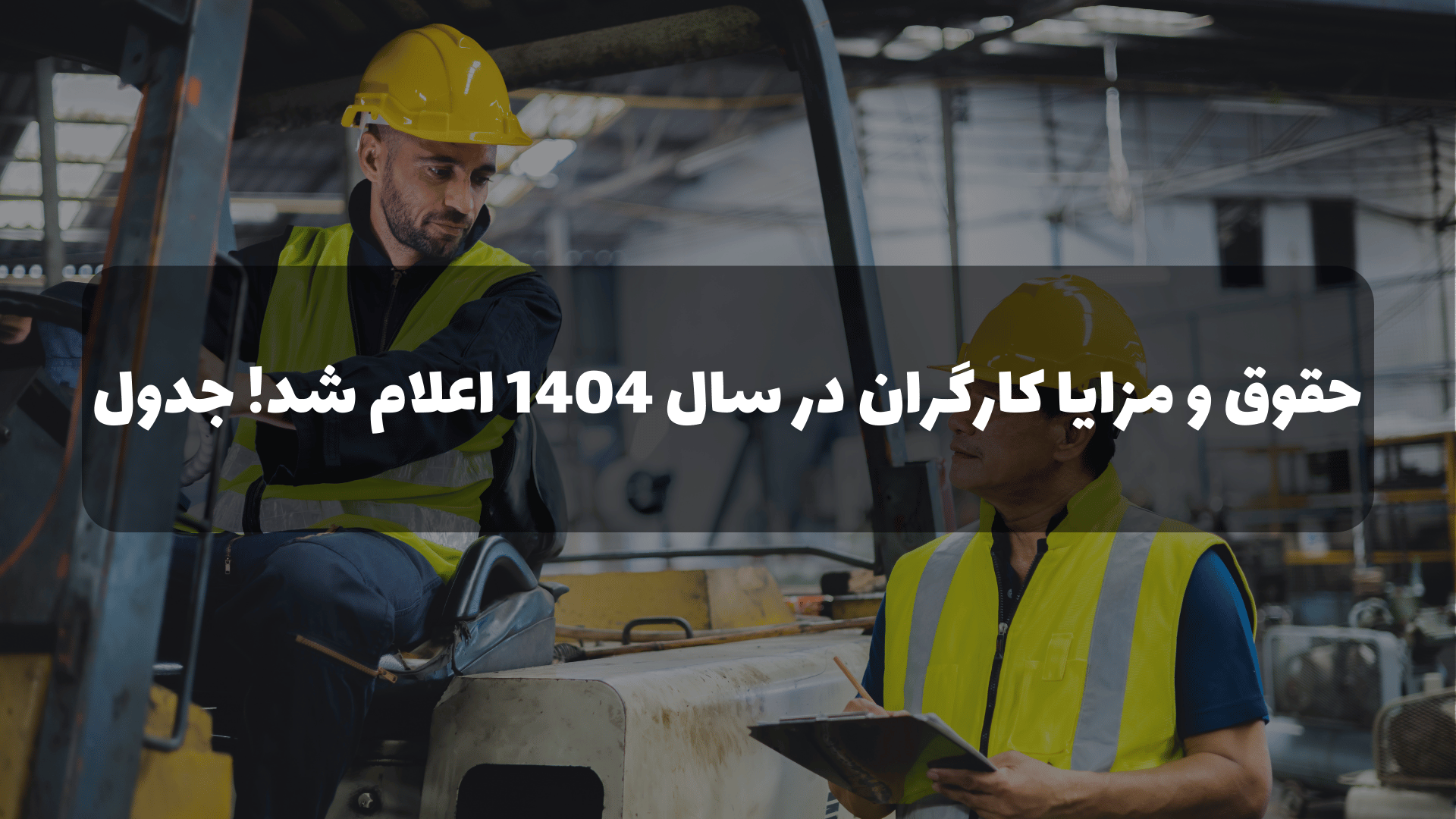 حقوق و مزایا کارگران در سال 1404 اعلام شد! جدول | رهپویان حسابگران ایرسا