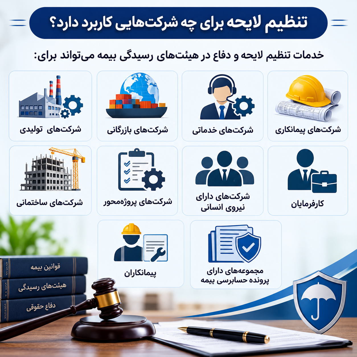 تنظیم لایحه برای چه شرکت‌هایی کاربرد دارد؟