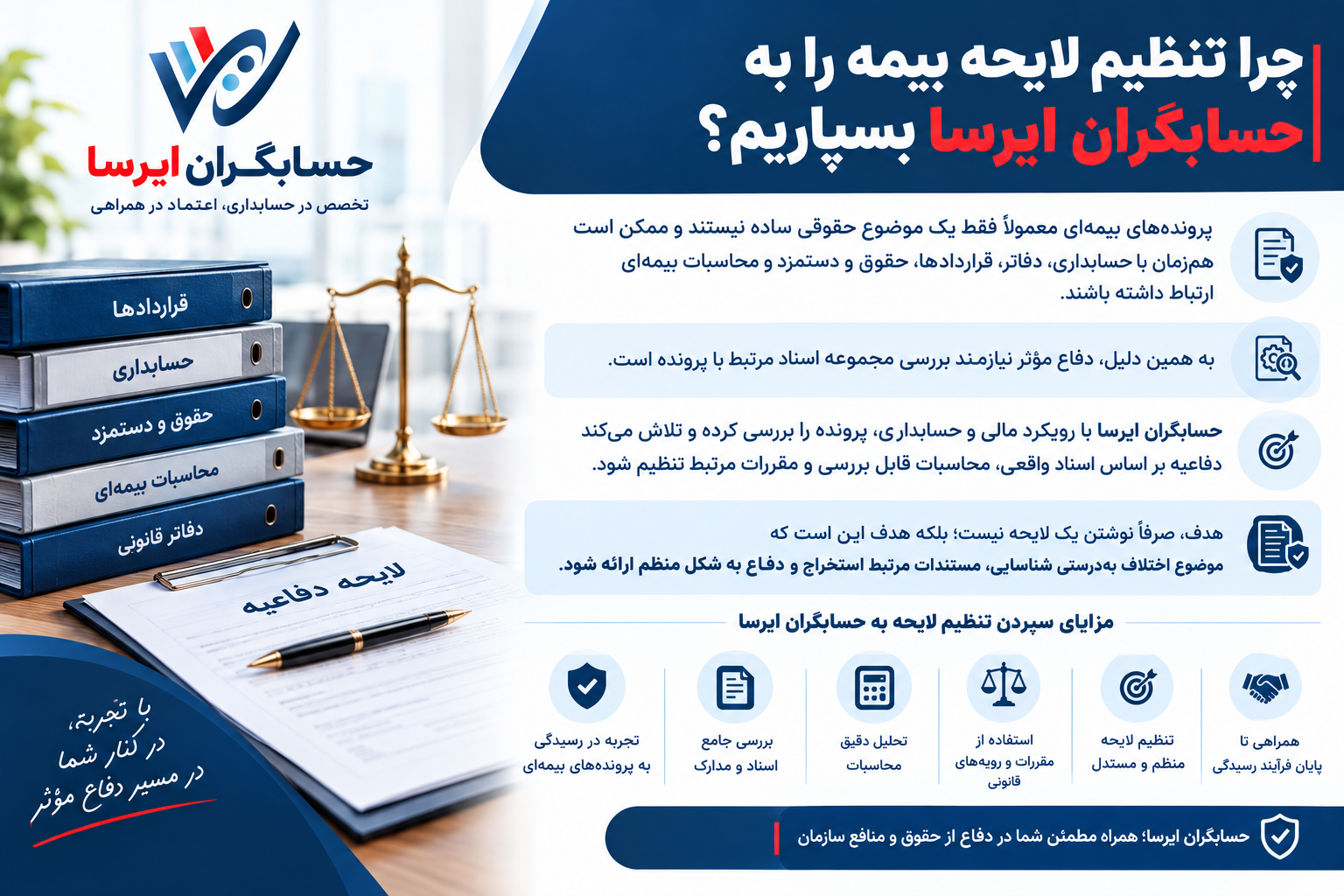 چرا تنظیم لایحه بیمه را به حسابگران ایرسا بسپاریم؟